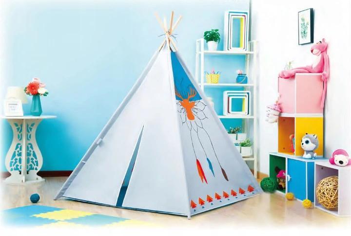 Namiot namiocik tipi wigwam domek dla dzieci Ecotoys 5 Full Screen