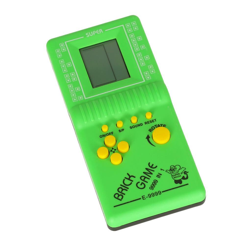 Gra Gierka Elektroniczna Tetris 9999in1 zielona 2 Full Screen