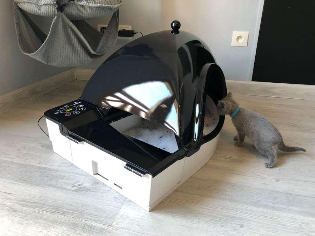 Automatyczna Kuweta dla kota Smart Kitty zamknięta 5 Full Screen
