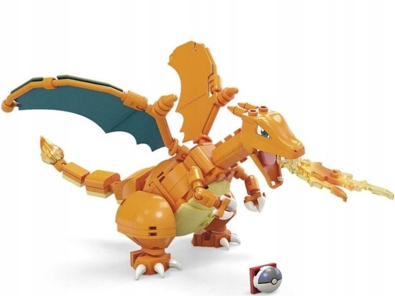 Figurka CHARIZARD pokemon klocki mega construx dla dziecka  3 Full Screen