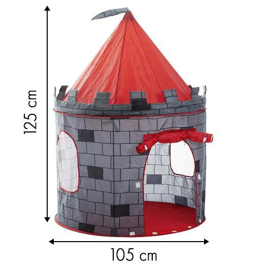 Namiot zamek rycerza namiocik domek dla dzieci Castle Iplay 4 Full Screen