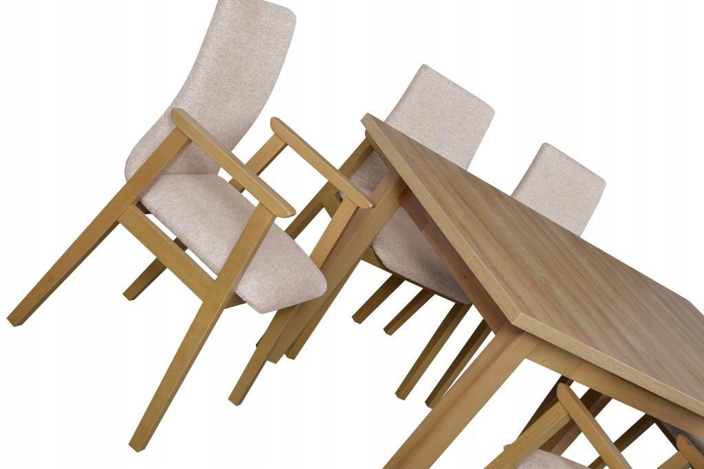 Krzesło Fotel 1 drewniane do kuchni salonu WZORNIK wybór 2 Full Screen