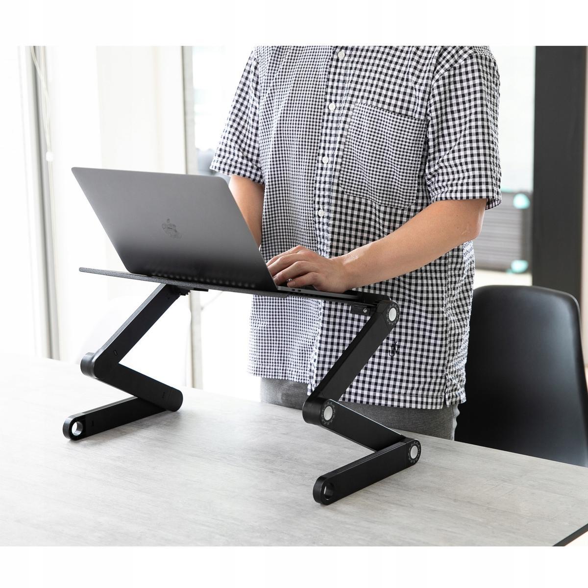 WonderWorker Newton stolik pod laptopa z aluminium 6 Full Screen