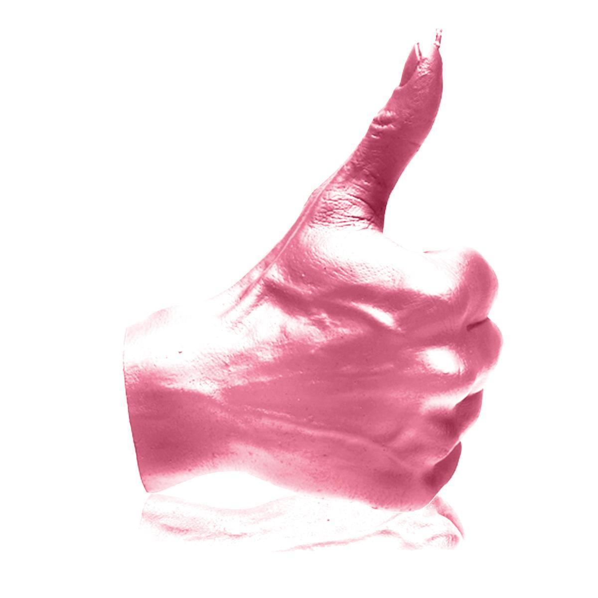 Świeca Hand OK Pink 5 Full Screen
