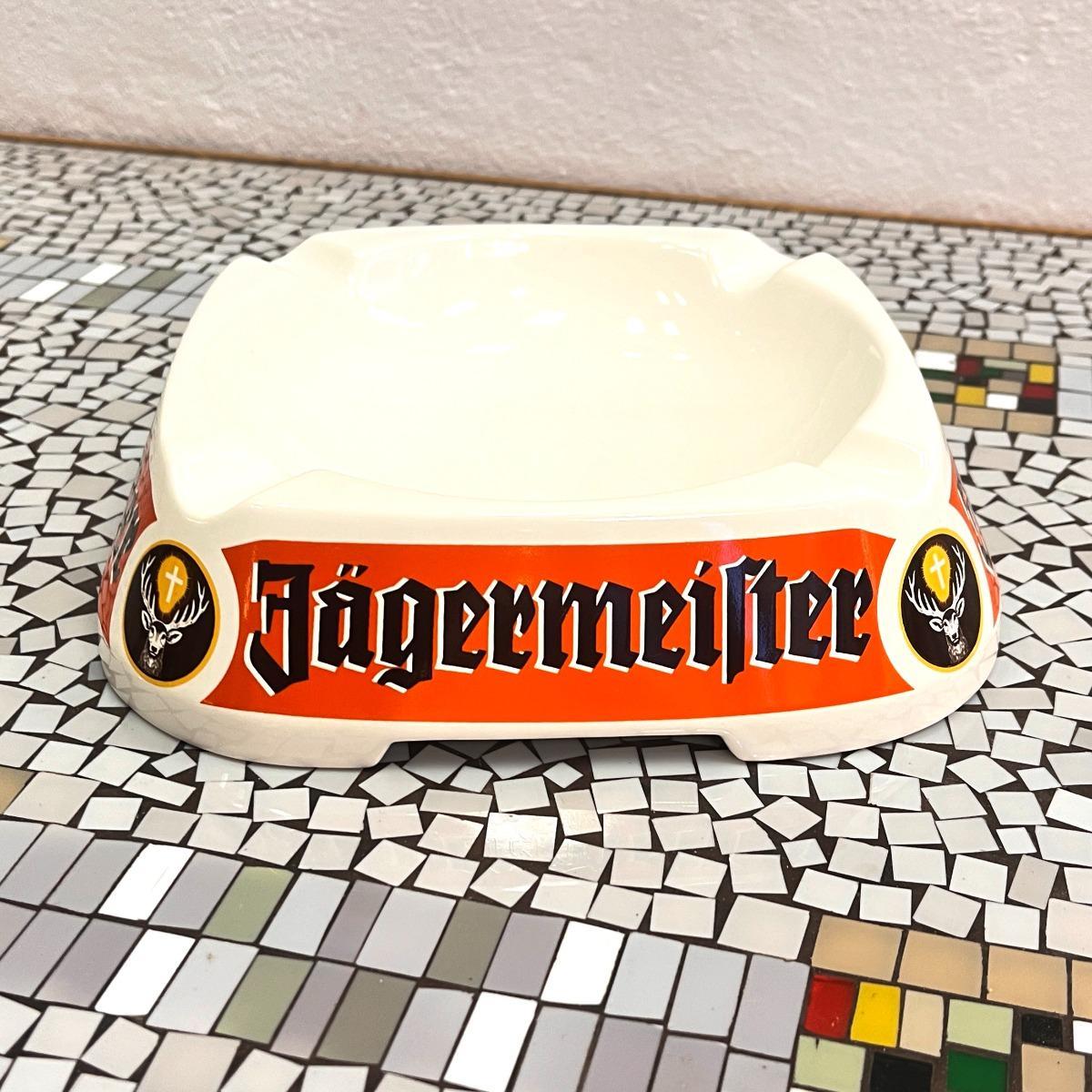 Porcelanowa popielnica reklamowa Jägermeister Goebel Keramik, Niemcy lata 70. 1 Full Screen