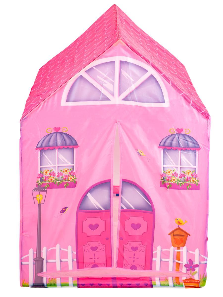 Namiot różowy domek  dla dzieci IPLAY 3 Full Screen