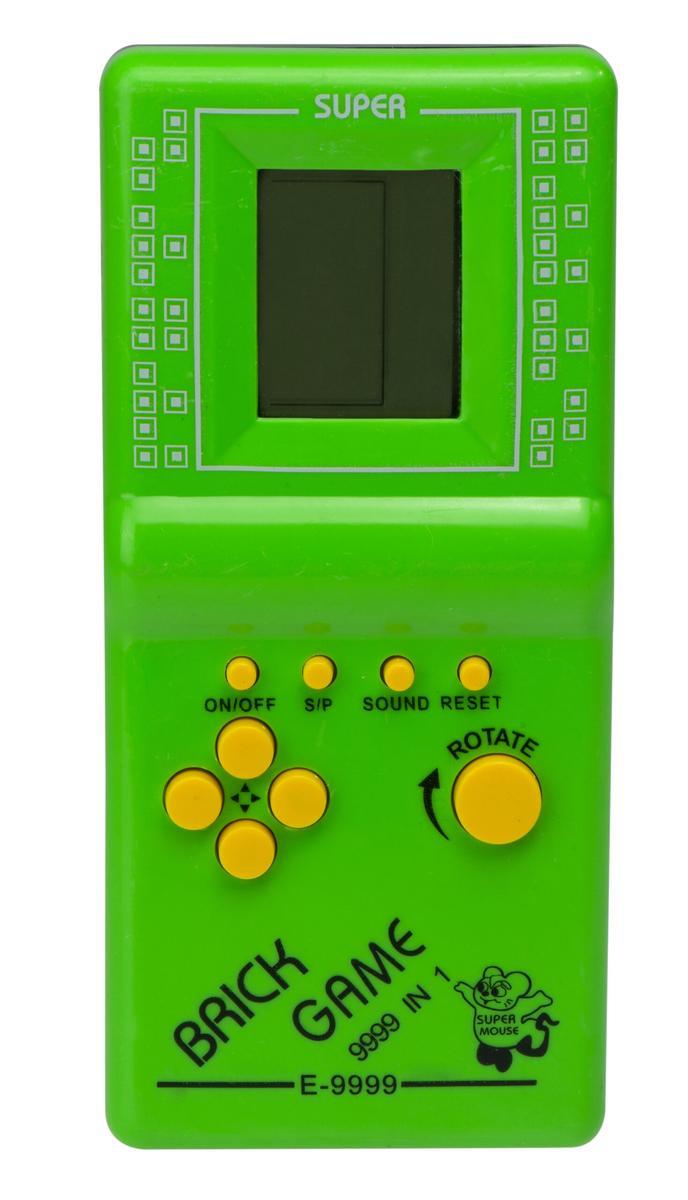 Gra Gierka Elektroniczna Tetris 9999in1 zielona 1 Full Screen