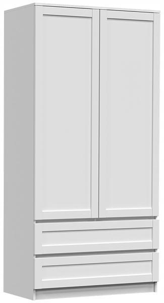 Szafa garderoba drzwi półki pafos ss-90 biały 0 Full Screen