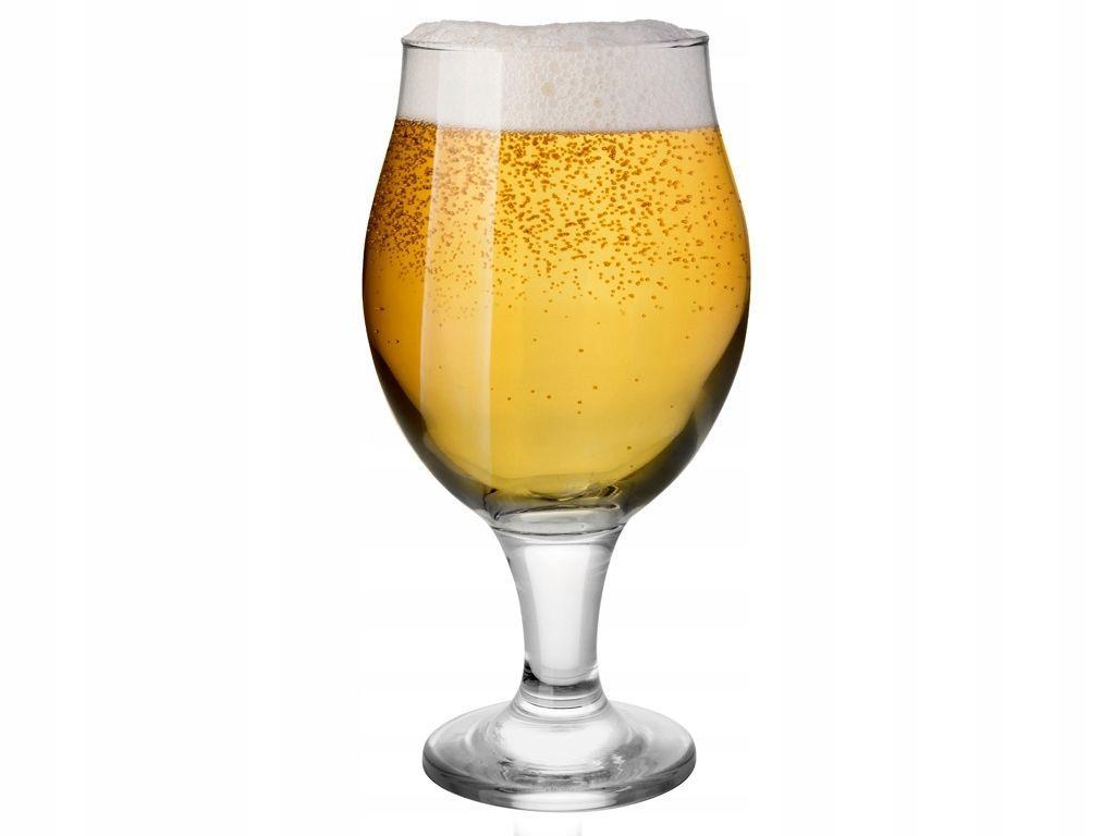 Duża szklanka na nóżce do drinków piwa 570ml 0 Full Screen