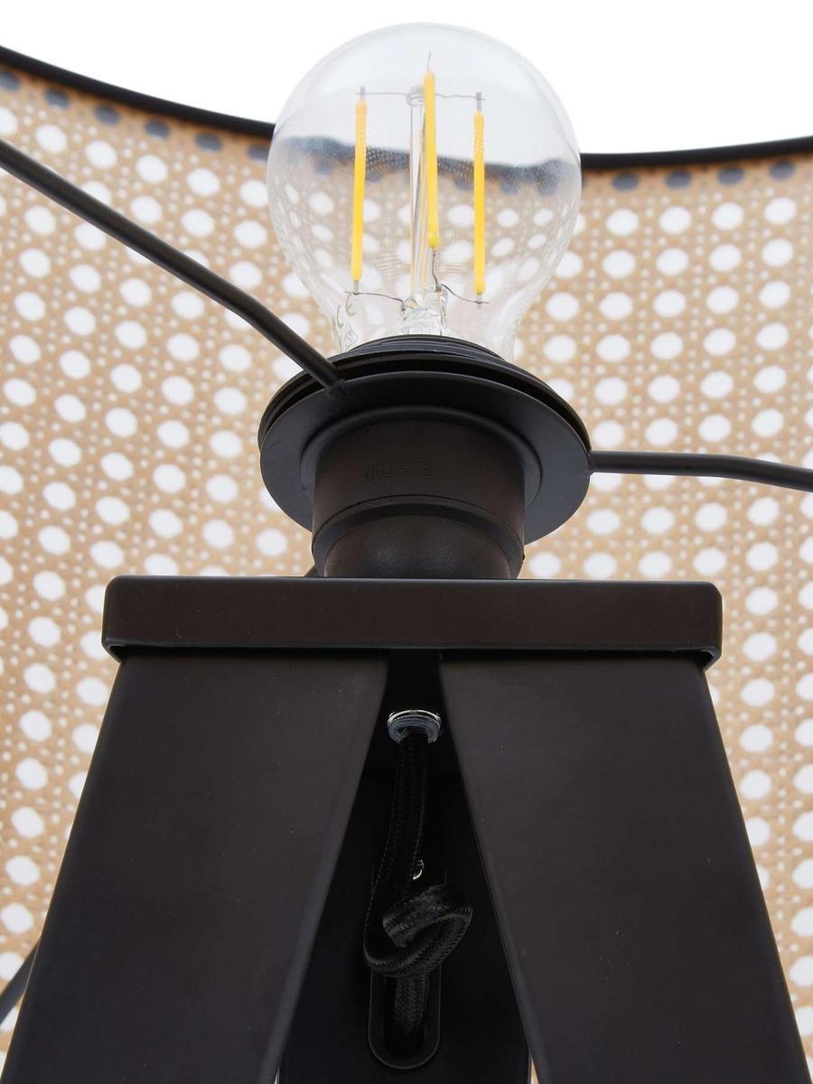 Lampa podłogowa trójnóg z plecionki wiedeńskiej Vienna 3 Full Screen