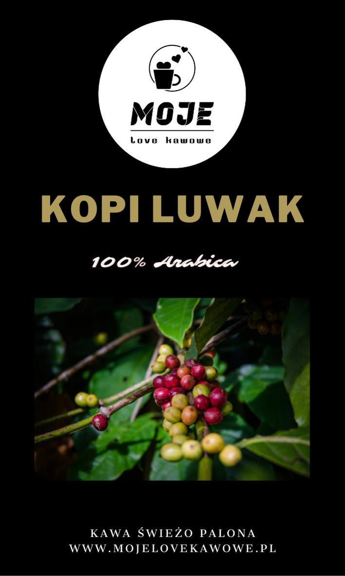 Kawa Kopi Luwak Sumatra- certyfikat zmielona 200g. 0 Full Screen