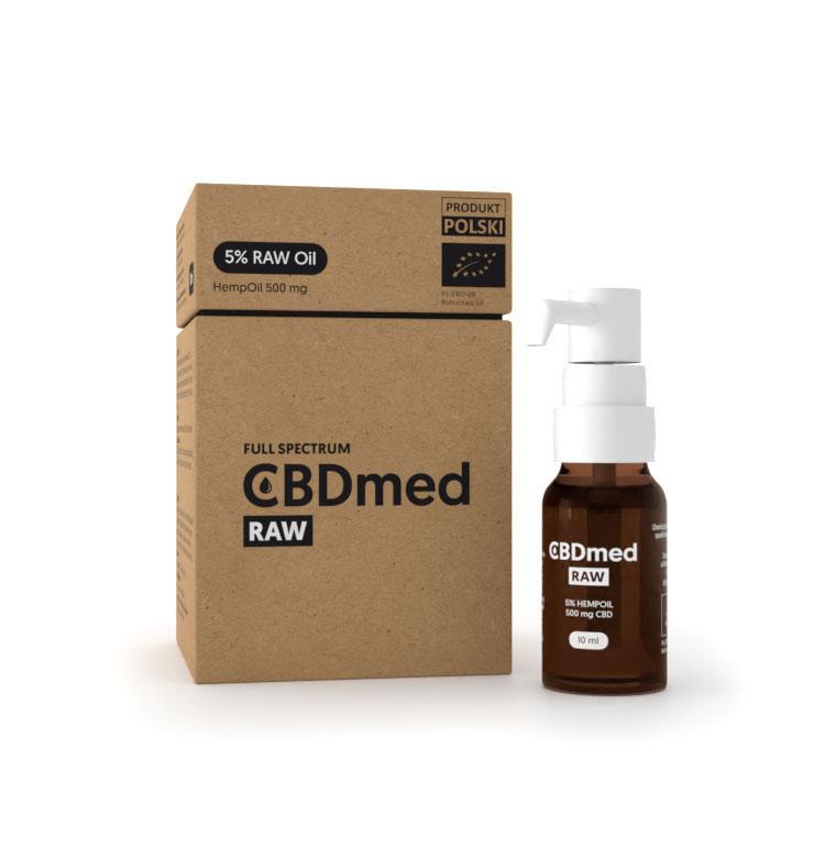  Olej konopny RAW 5% CBDmed (500 mg), 10 ml 0 Full Screen