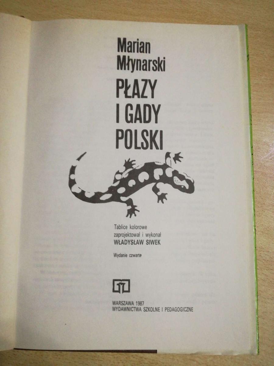 Książka Płazy i gady polski -Atlas . 1 Full Screen