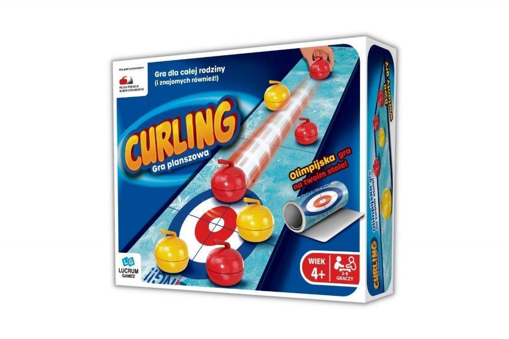 Curling gra planszowa zręcznościowa LUCRUM GAMES 4+ 0 Full Screen