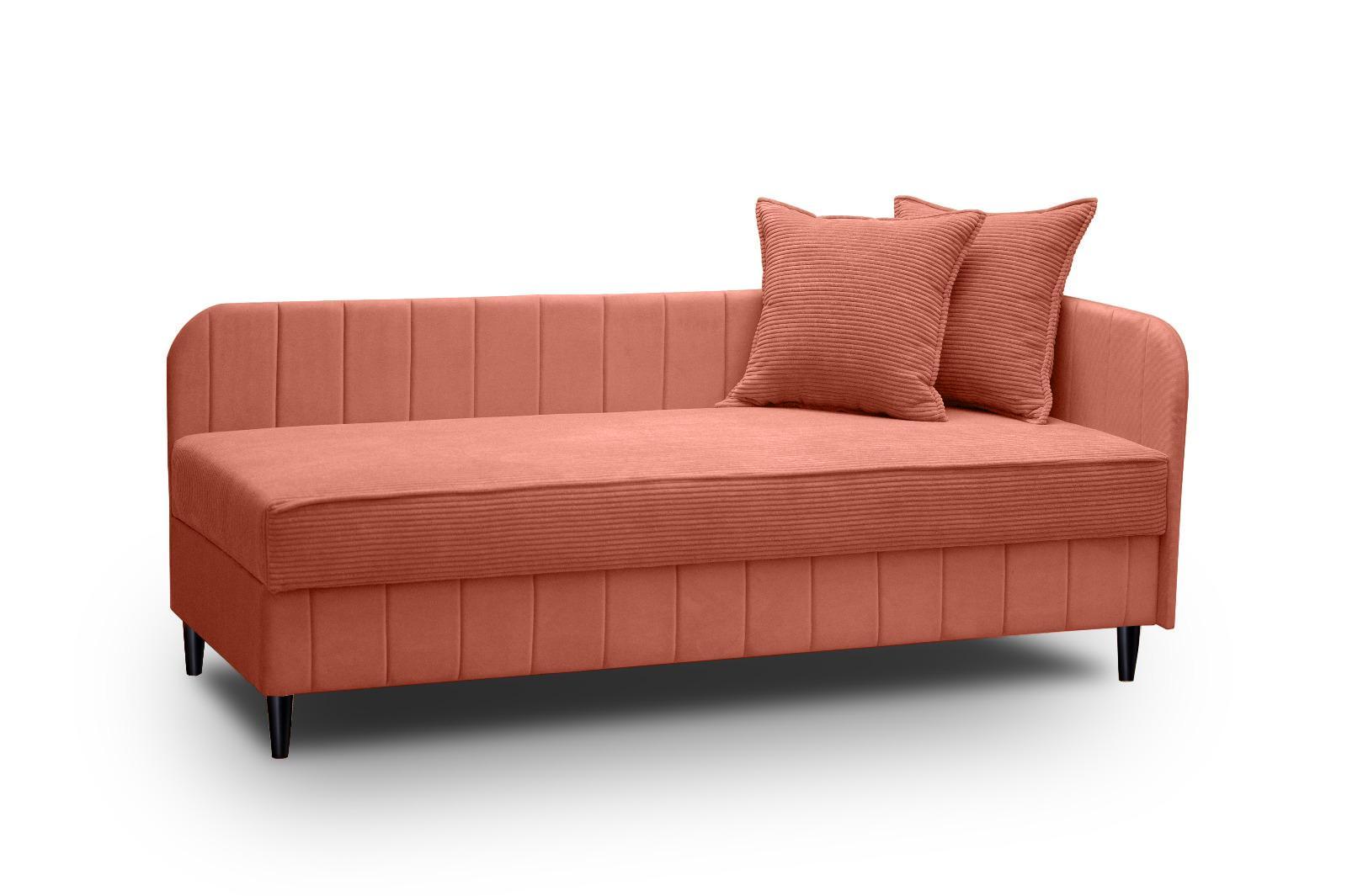 Łóżko BIANKA 87x80x200 cm z funkcją przechowywania do salonu różowy  0 Full Screen