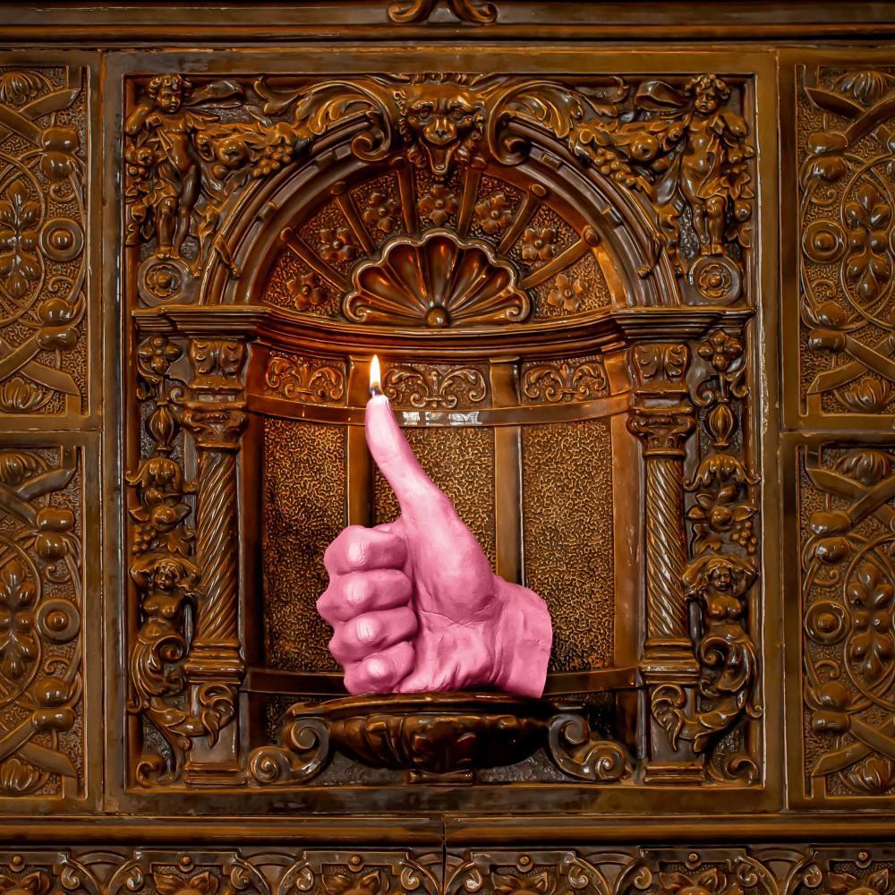 Świeca Hand OK Pink 0 Full Screen