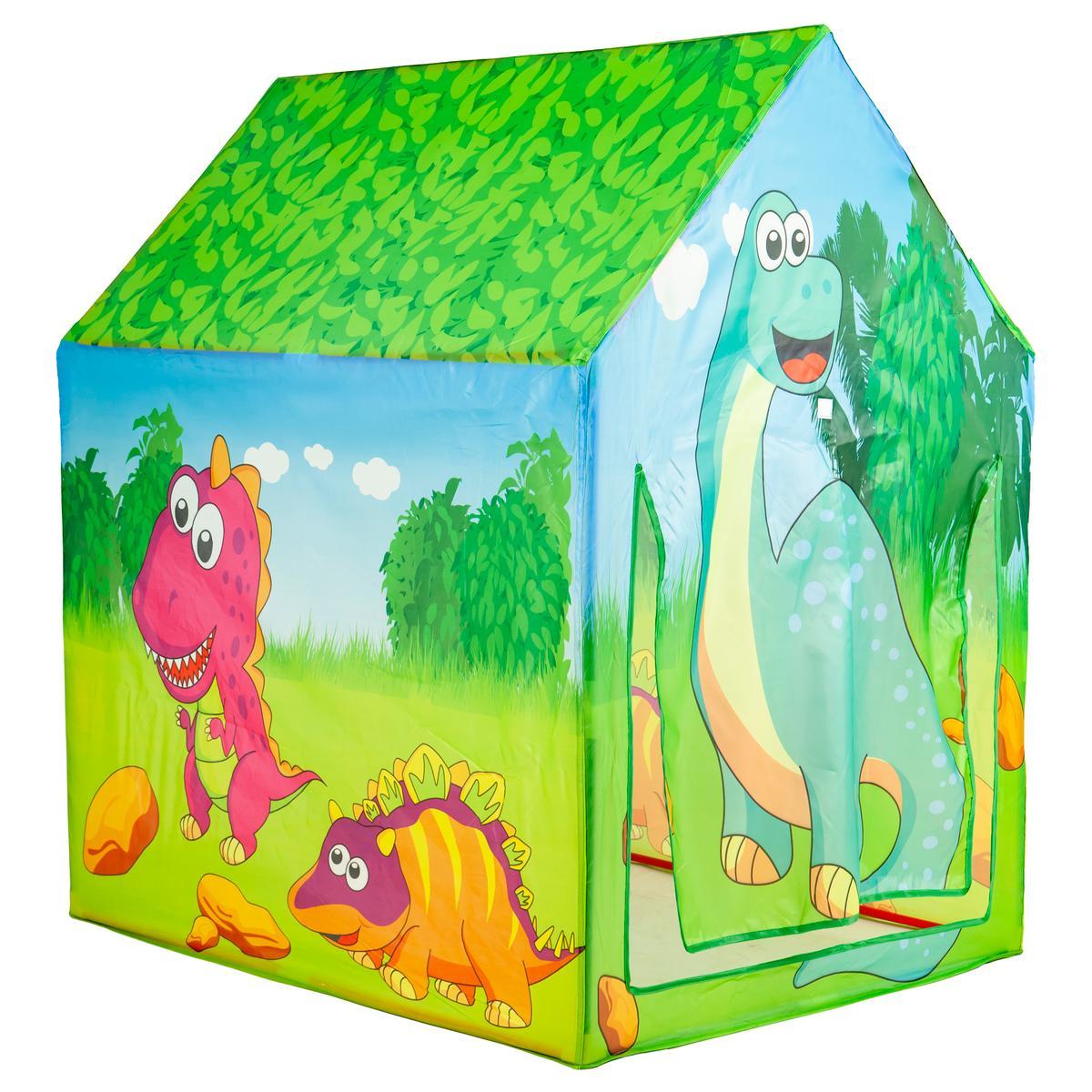 Namiot domek dla dzieci suchy basen Dino Iplay 1 Full Screen