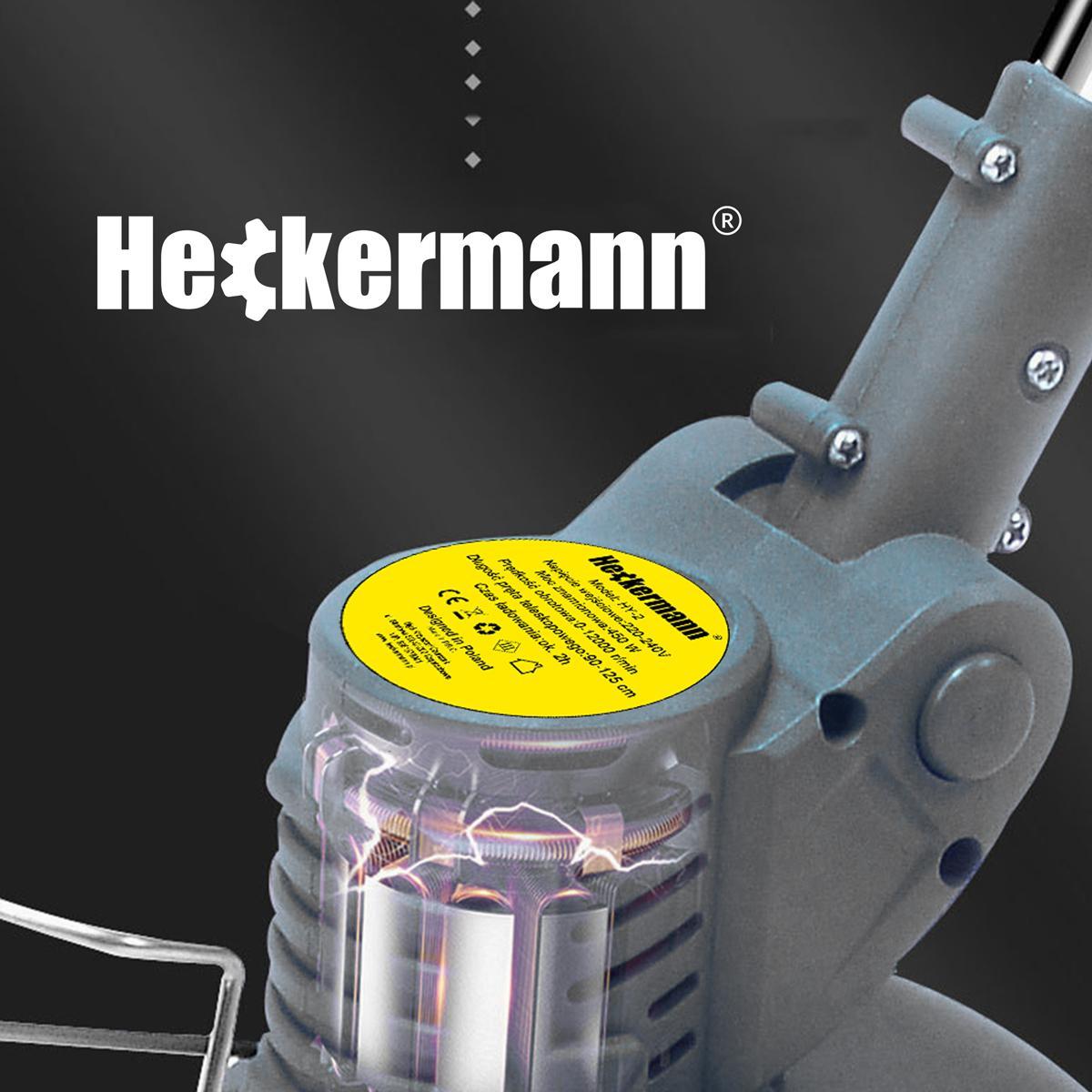 Podkaszarka akumulatorowa kosa do trawy Heckermann® HY-2 + 2x akumulator 6 Full Screen