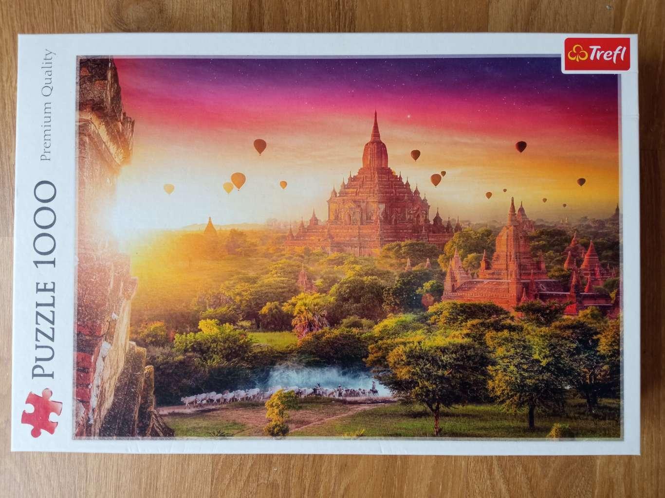 Puzzle 1000 el Kompletne Trefl Starożytna Świątynia 6 Full Screen