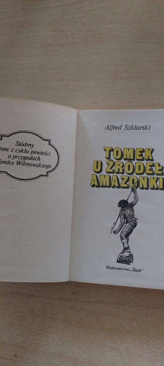 Książka  Tomek u żródeł Amazonki  - Alfred  Szklarski. 1 Full Screen