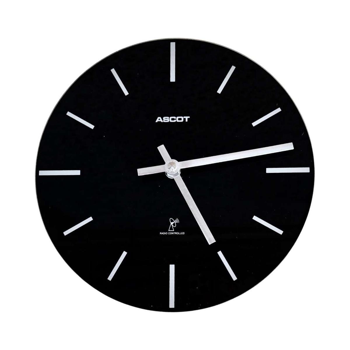 Designerski, minimalistyczny zegar ścienny, Ascot Niemcy 0 Full Screen