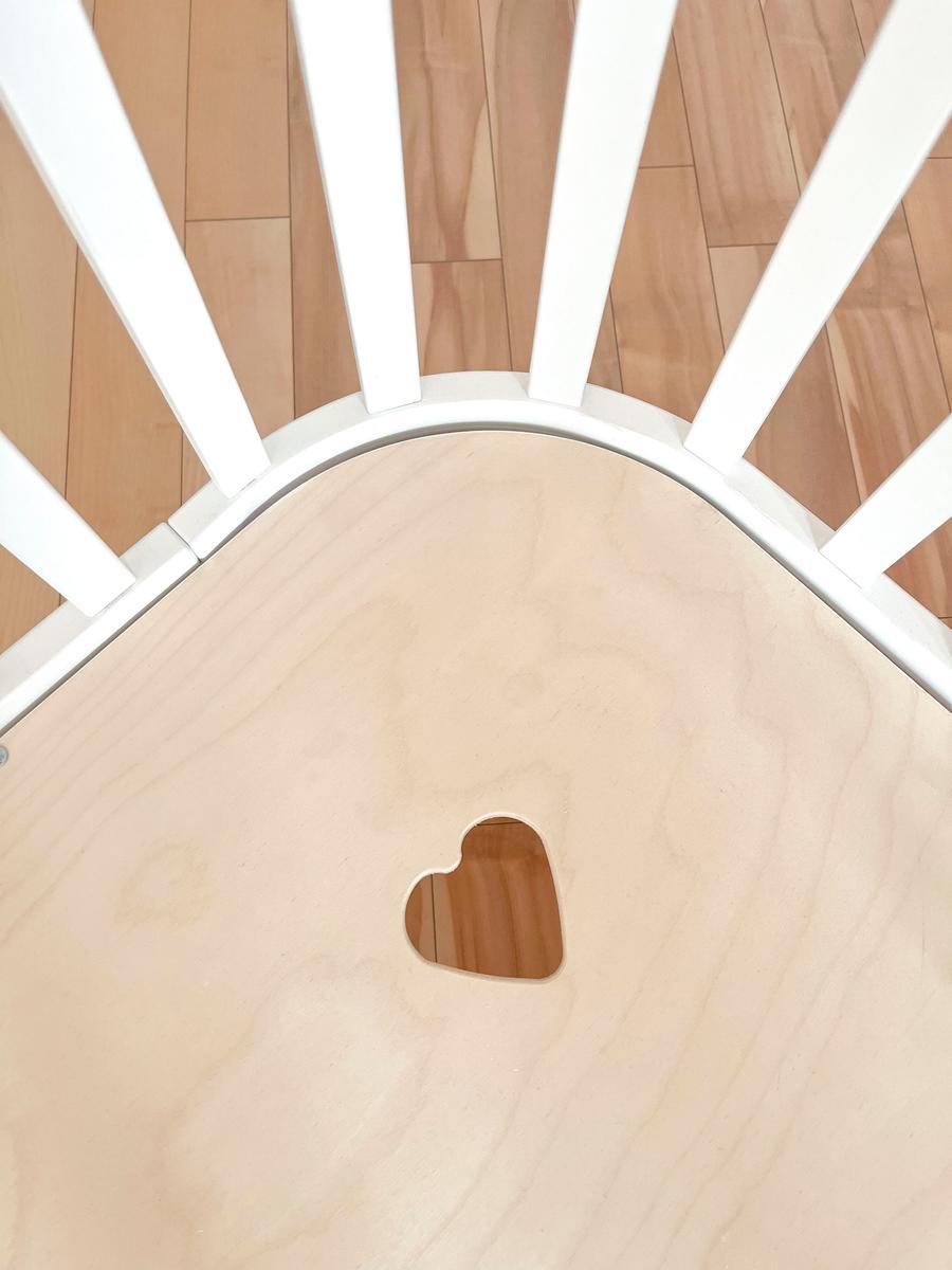 Łóżeczko drewniane bukowe zaokrąglone PRINCIPAL 140x70 cm 2w1 z funkcją sofy dla dziecka  9 Full Screen