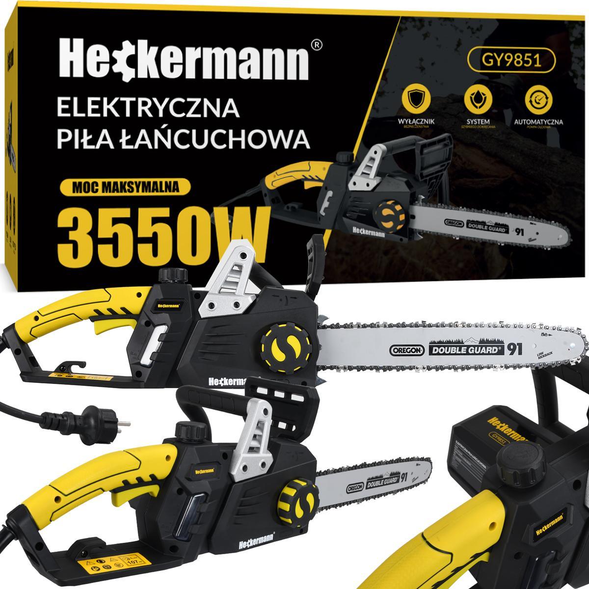 Elektryczna piła łańcuchowa 3550W Heckermann® GY9851 0 Full Screen