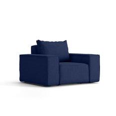Sofa jednoosobowa SONNE 115x73x88 cm wodoodporna UV do ogrodu + poduszka ciemnoniebieska