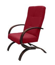 Fotel Finka 65x109x75 cm do salonu czerwony