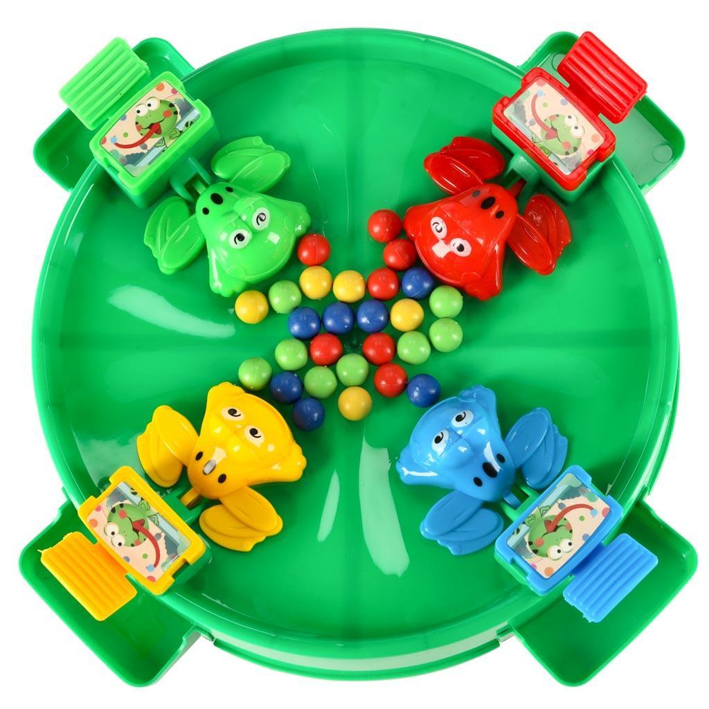 Gra zręcznościowa głodne żabki skaczące żaby 4 graczy zabawka dla dzieci 3+ 30,5x6,6x30,5 cm nr. 6