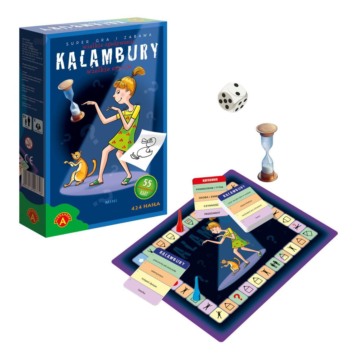 ALEXANDER Kalambury mini gra towarzyska 7+ 0 Full Screen