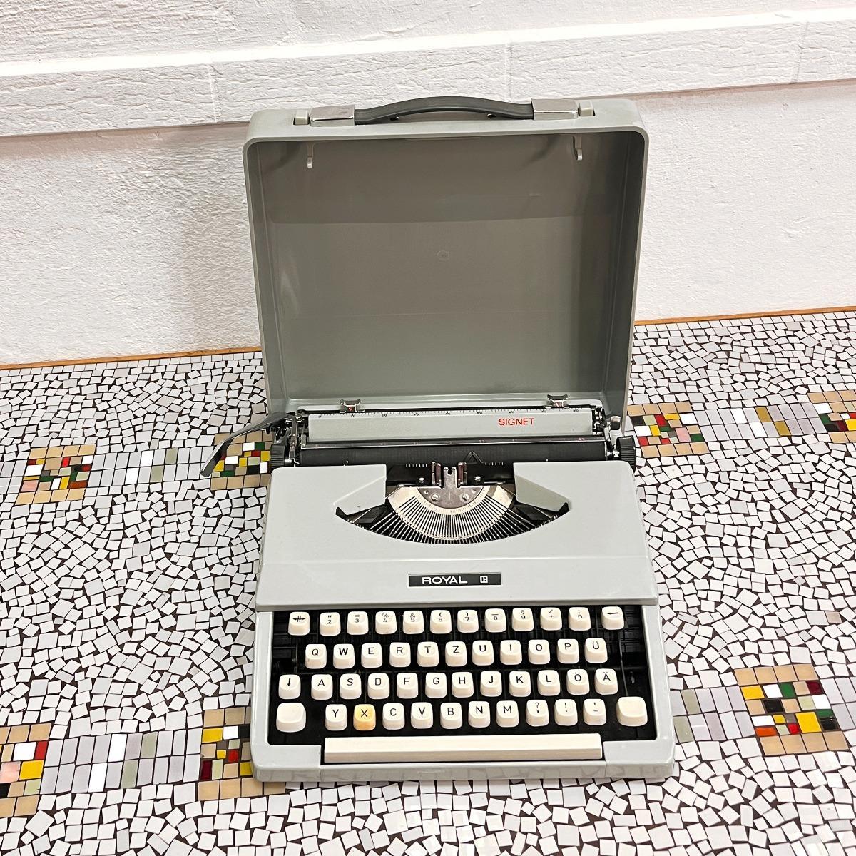 Walizkowa maszyna do pisania Royal Signet, Japonia, lata 70. nr. 8
