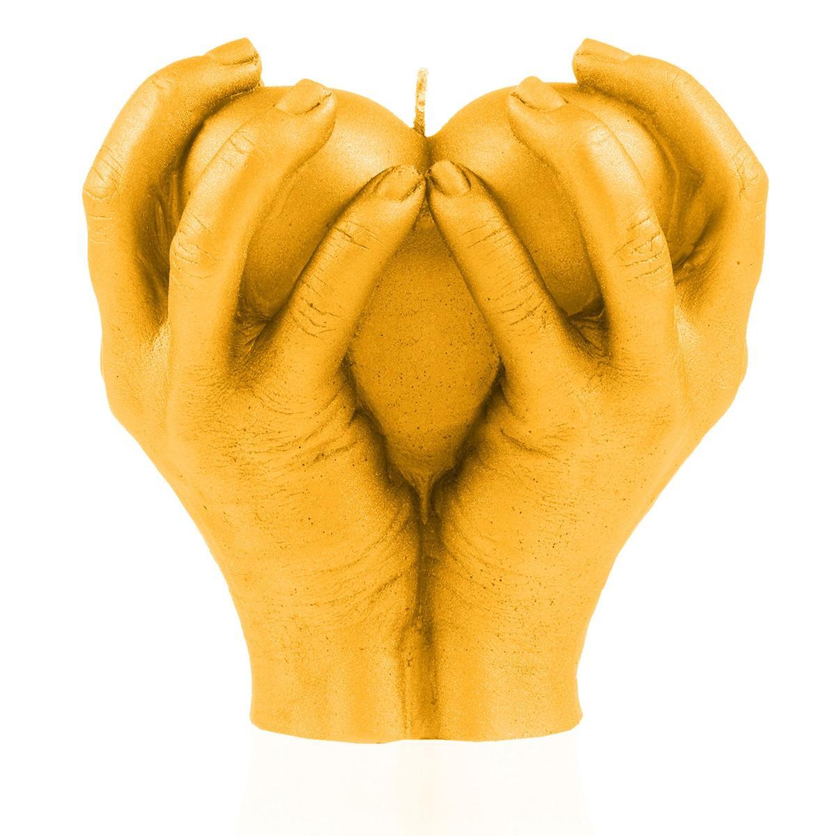 Świeca Hand LOVE Edition Yellow 4 Full Screen