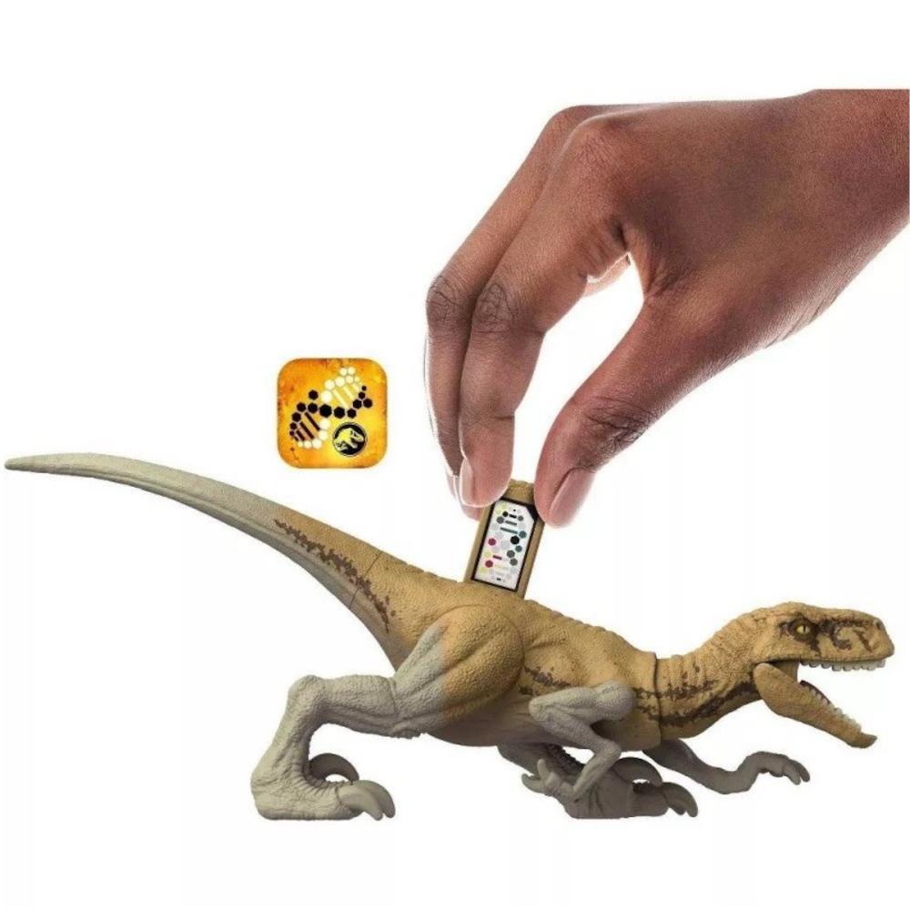 Ruchoma figurka dinozaur atrociraptor jurassic world dominion park jurajski dla dziecka 2 Full Screen
