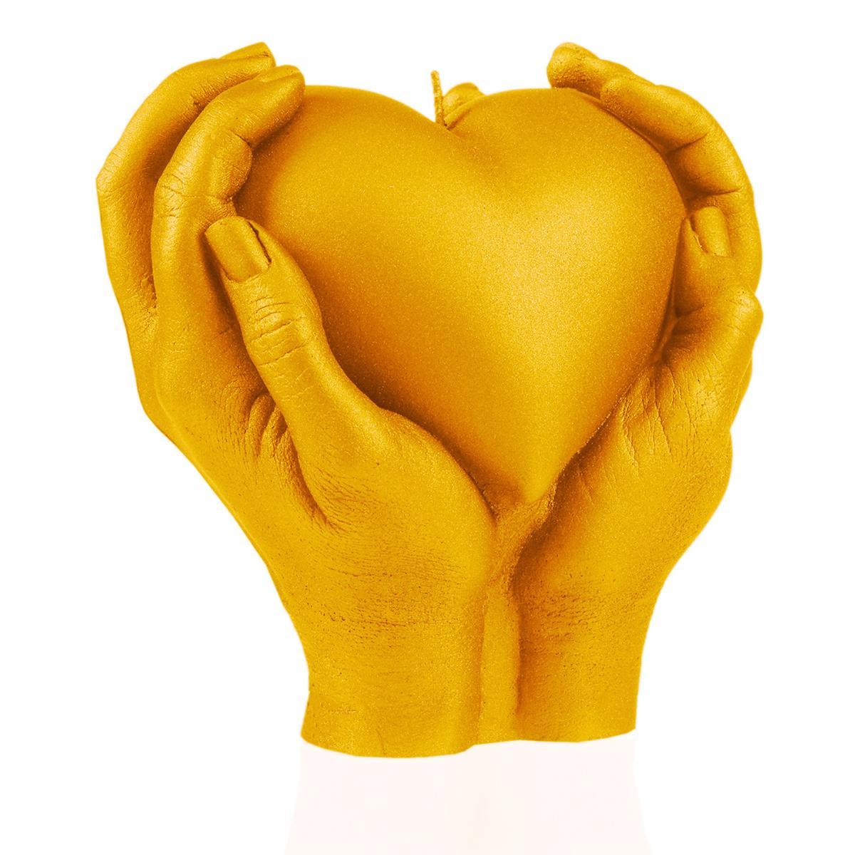 Świeca Hand LOVE Edition Orange nr. 3