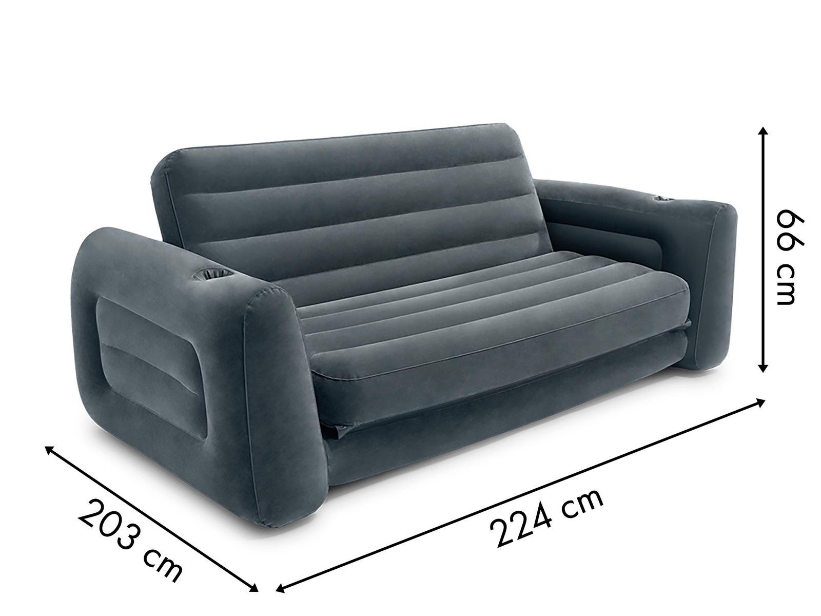 Sofa dmuchana rozkładana łóżko materac 2w1 INTEX 66552 4 Full Screen