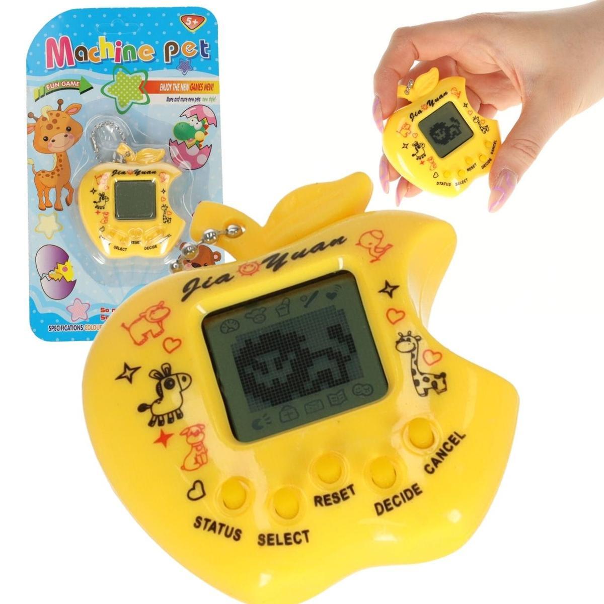 Zabawka Tamagotchi elektroniczna gra jabłko żółte 0 Full Screen