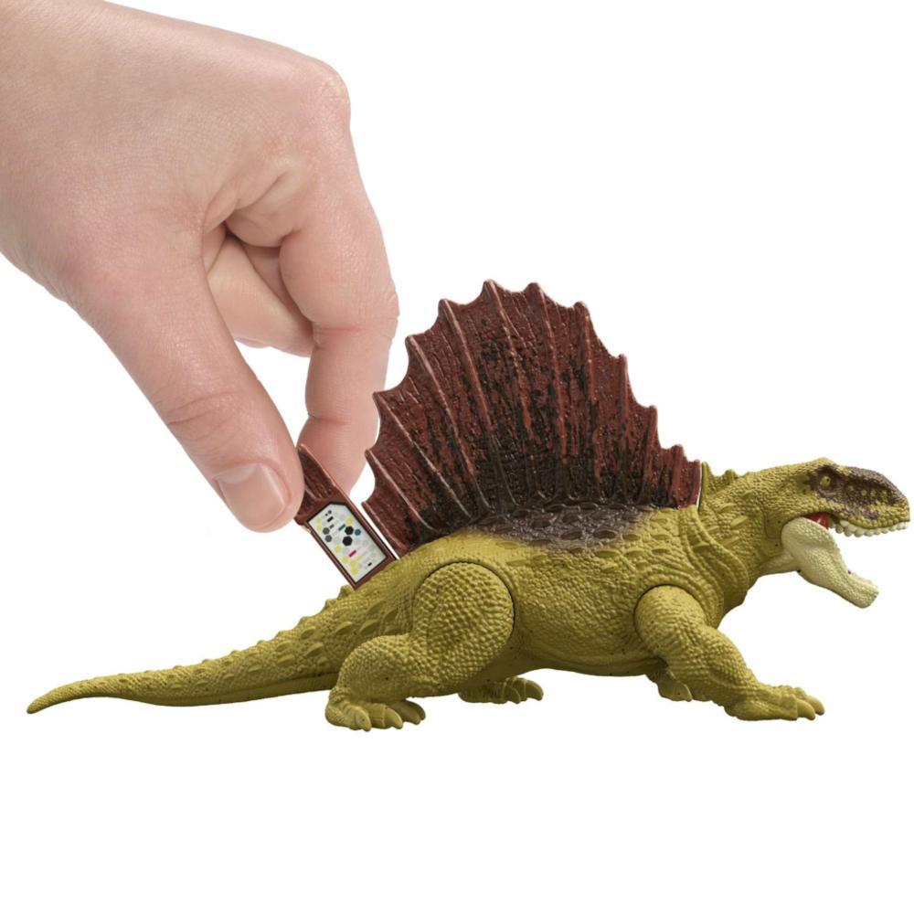 Ruchoma figurka dinozaur dimetrodon jurassic world dominion park jurajski dla dziecka 2 Full Screen