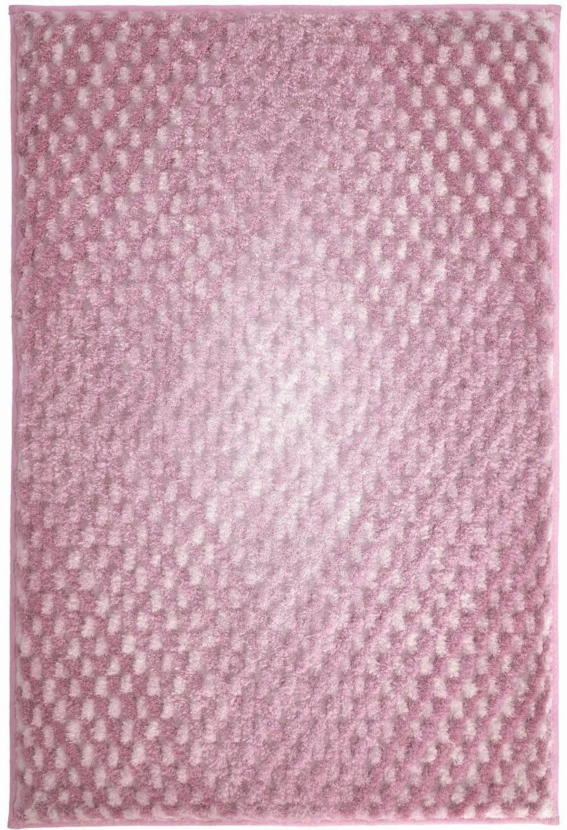 Dywanik łazienkowy różowy 70x120 cm Kleine Wolke Cory Supermiękki do łazienki nr. 1