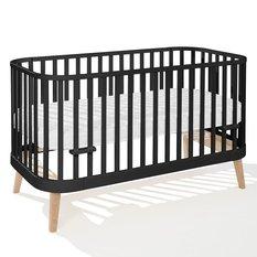 Łóżeczko niemowlęce drewniane zaokrąglone PRINCIPAL 140x70 cm z funkcją sofy dla dziecka 
