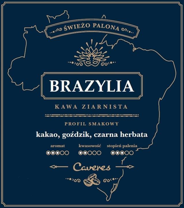Zestaw Prezentowy Caveres dla Taty DZIEŃ OJCA: Brazylia 50/50 - Kawa mielona 3x250g nr. 2
