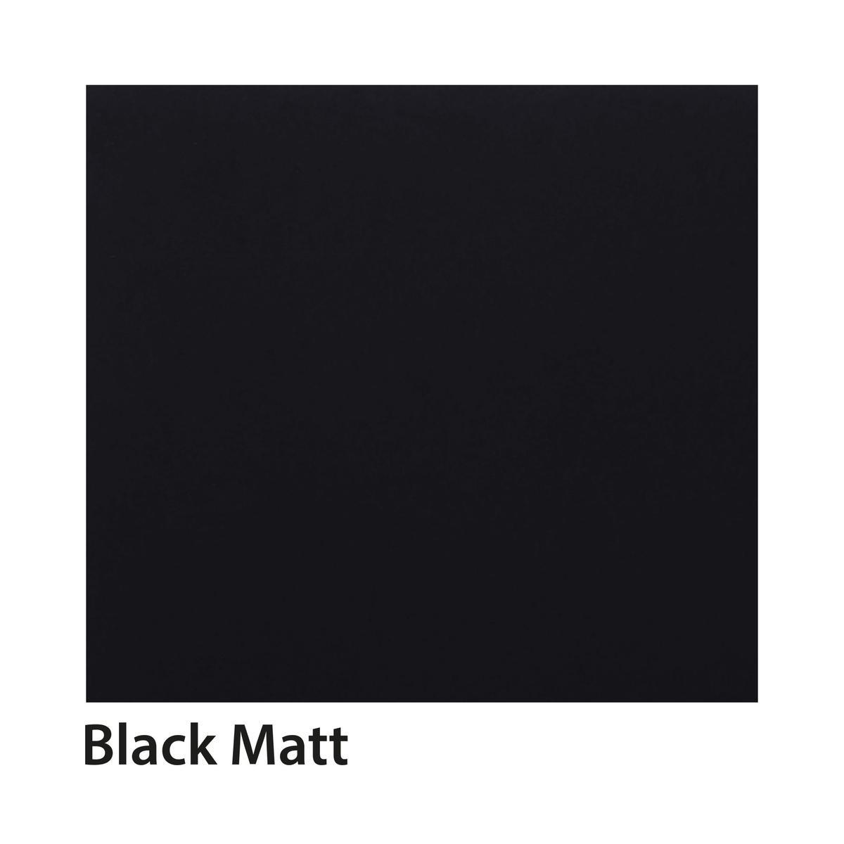 Donica Half Lines Black Matt Poli 12 cm nr. 4