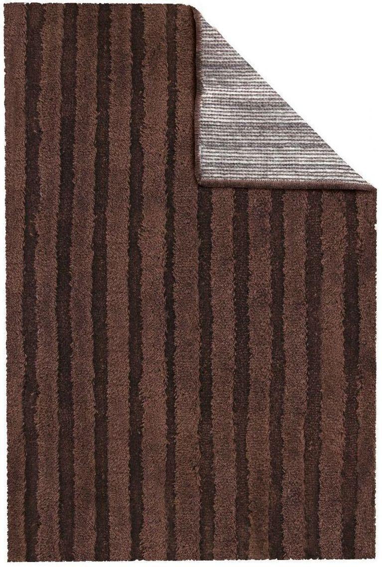 Dywanik łazienkowy brązowy 60x100 cm Kleine Wolke Cord do łazienki  nr. 3