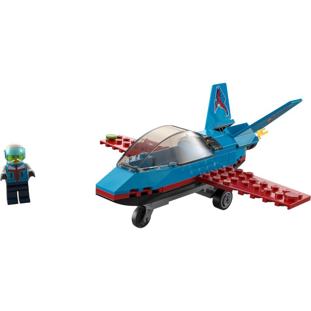 LEGO CITY oryginalny zestaw klocków samolot kaskaderski 60323 nr. 2
