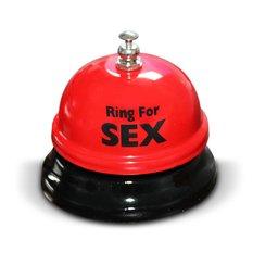 Biurkowy dzwonek na sex - Czerwono-czarny - Miniaturka zdjęcia nr 1