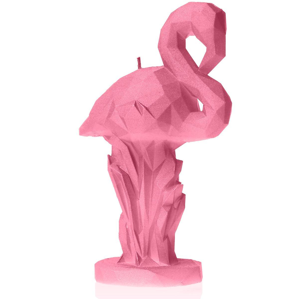 Świeca Flamingo Low-Poly Pink nr. 1