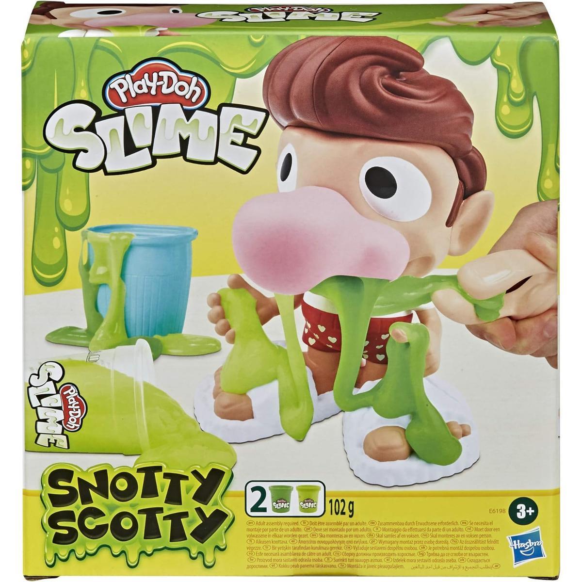 Play-Doh Slime Snotty Scotty zasmarkany zakatarzony Scotty Hasbro E6198 nr. 1
