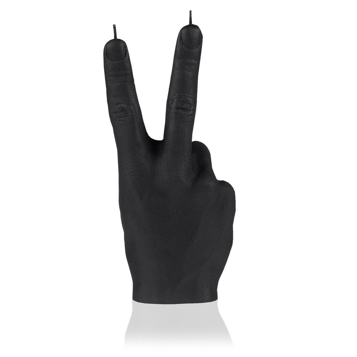 Świeca Hand PEACE Black Matt nr. 2