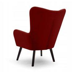 Fotel TED 76x100x78 cm do salonu czerwony Kronos - Miniaturka zdjęcia nr 2