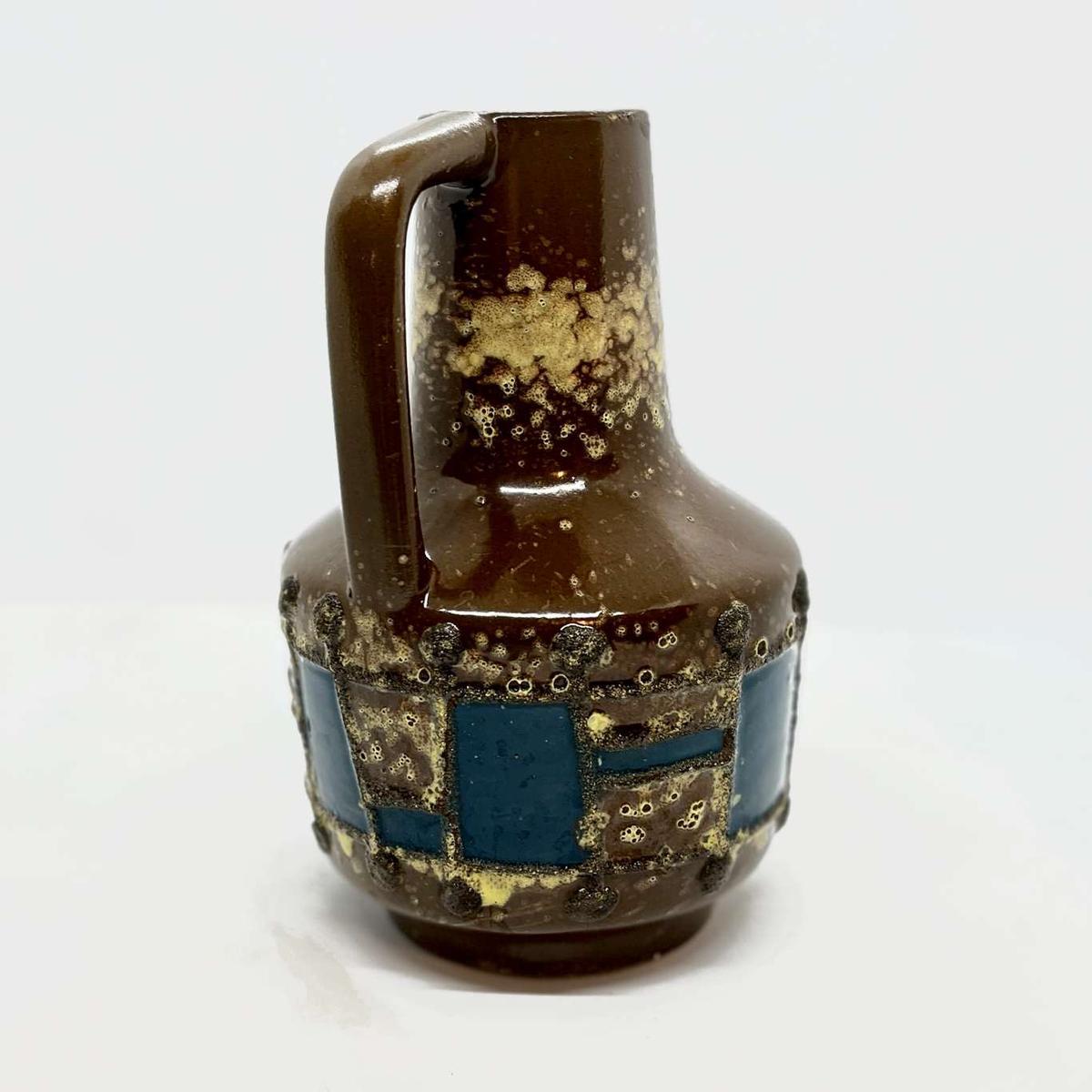 Ceramiczny wazon VEB Haldensleben, Niemcy, lata 70. nr. 6